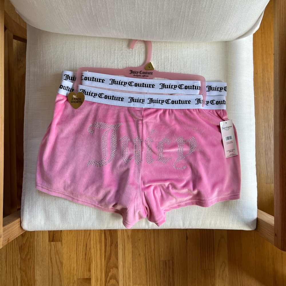 Juicy Couture Pink Women's Shorts